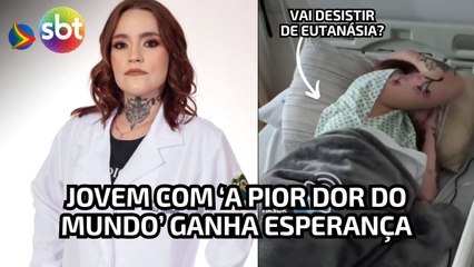 Jovem com a 'pior dor do mundo' tenta novos tratamentos para neuralgia do trigêmeo