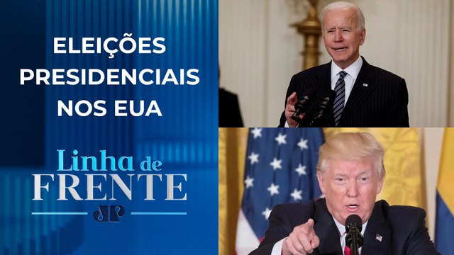 Comentaristas debatem sobre economia e aprovação popular de Biden e Trump | LINHA DE FRENTE