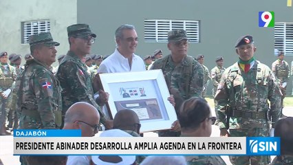 Abinader encabeza inauguración de obras en la frontera | Primera Emisión SIN