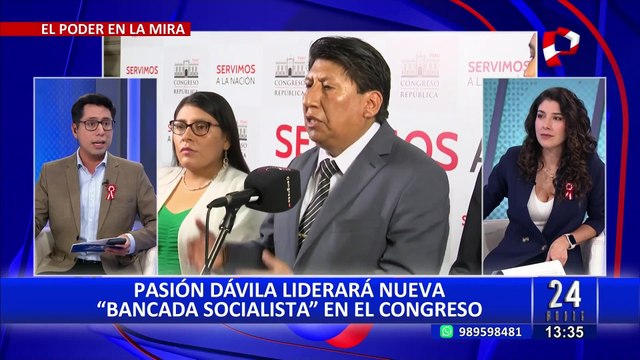 Margot Palacios se sumaría a la nueva Bancada Socialista , según Pasión Dávila