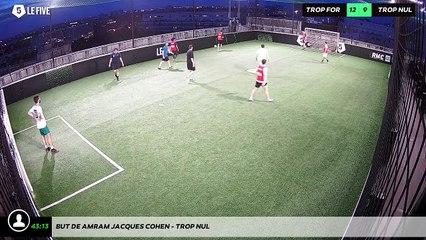 But de Amram Jacques Cohen - Trop nul