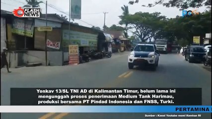 TNI AD Modernisasi Alutsista dengan Medium Tank Harimau dari PT Pindad