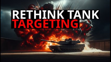 The Paradox of Targeting Tanks: Inefficiency in Modern Warfare