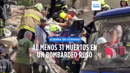 Rusia destruye el principal hospital infantil de Kiev en un bombardeo que deja al menos 37 muertos