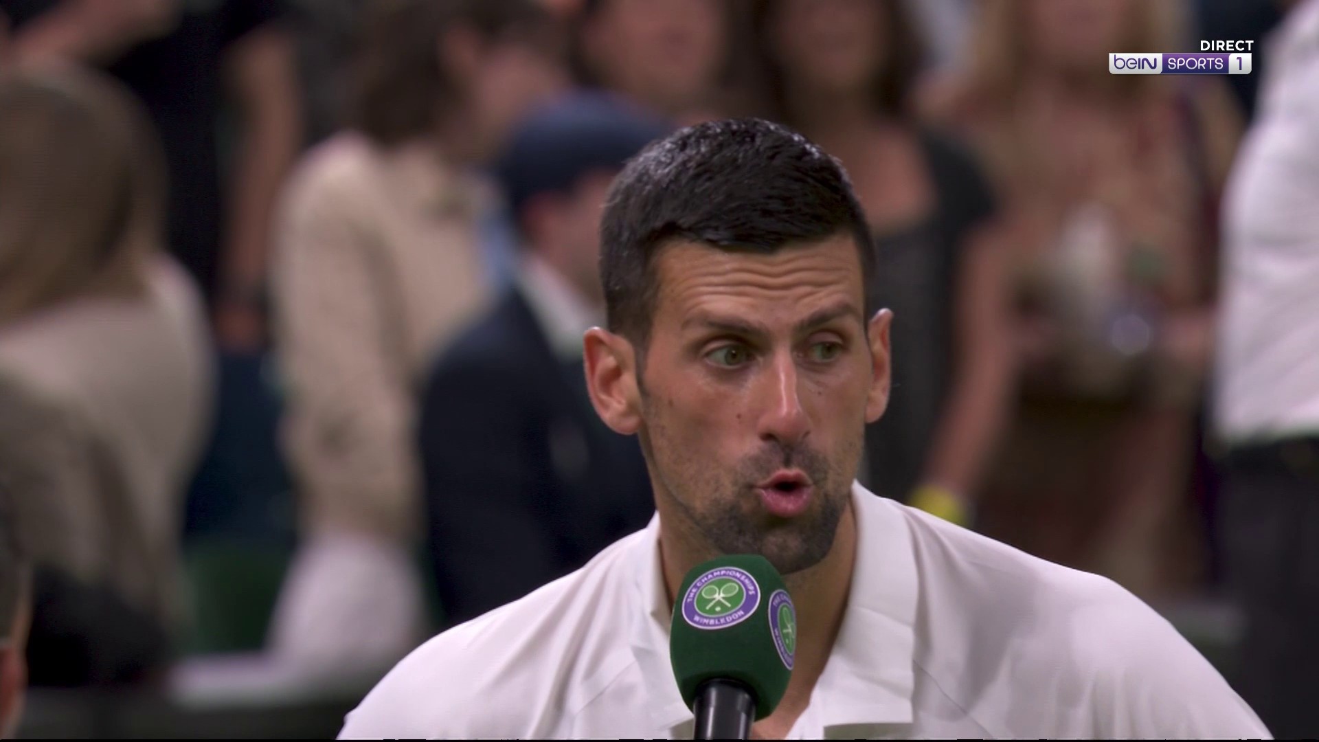 Wimbledon : Djokovic répond au public de Central Court qui l'a hué toute la partie