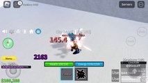 Killing a sky bandit in Blox Fruits