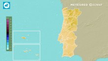Precipitação acumulada em Portugal
