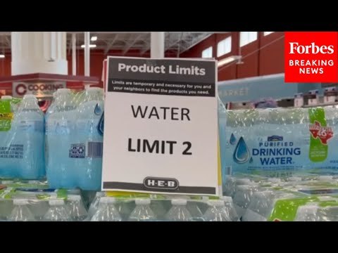 Texas Stores Limit Water Purchases In Anticipation Of Hurricane Beryl