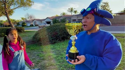 Jannie Races Sonic and the Flash in a Race Around the World