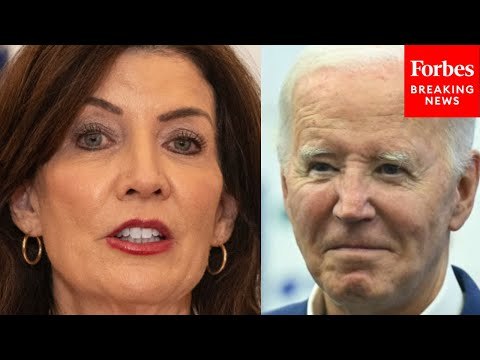 'It Starts At The Very Top': NY Gov. Kathy Hochul Praises Biden For Investments Into Infrastructure