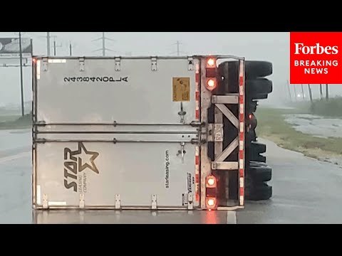 WATCH: Intense Rain And Wind Lashes Surfside Beach, Texas, As Hurricane Beryl Makes Landfall