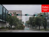 Hurricane Beryl Makes Landfall, Causing Strong Winds And Rains To Slam Into Houston, Texas