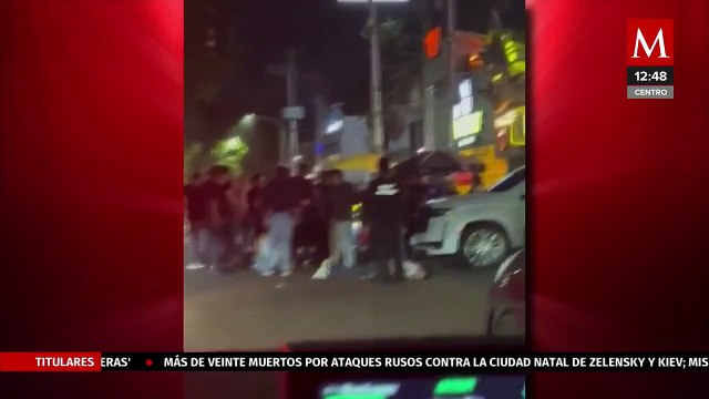 Graban a jóvenes siendo brutalmente golpeados por trabajadores del bar 'Bunny' en Tlalpan, CdMx
