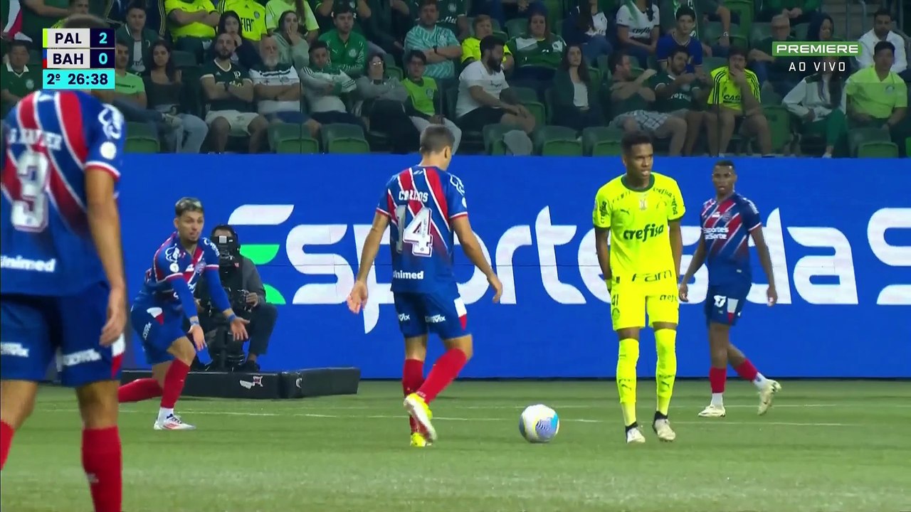 Palmeiras x Bahia (Campeonato Brasileiro 2024 15ª rodada) 2° tempo