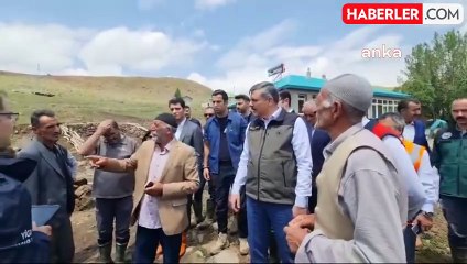 Erzurum'da sel felaketi: 4 kişi yaralandı