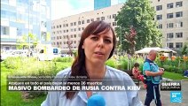 Informe desde Kiev: masivo bombardeo de Rusia contra capital ucraniana