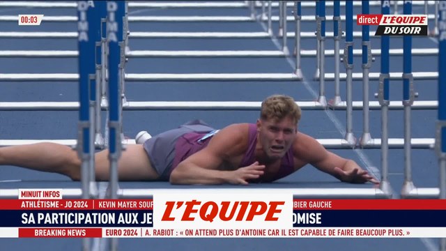 Présence aux JO compromise pour Kevin Mayer - Athlé - JO 2024