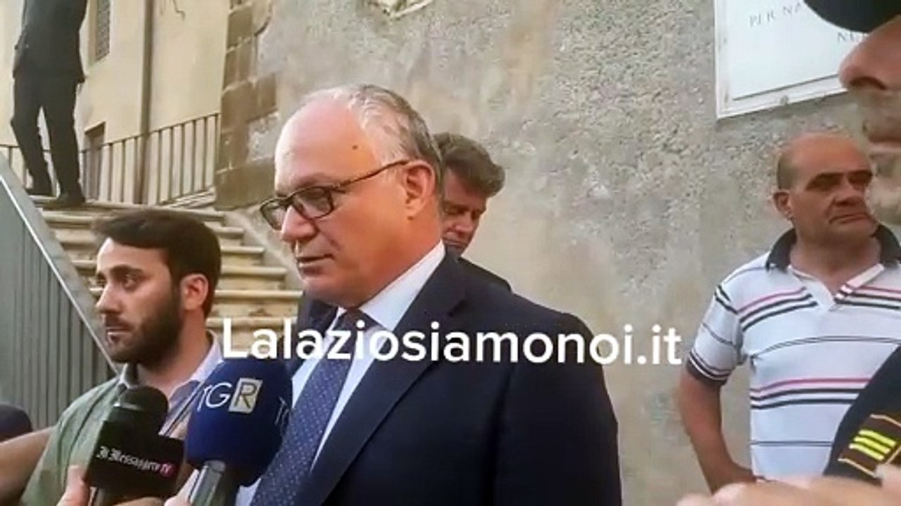 Lazio-Flaminio, le parole di Gualtieri dopo l'incontro con Lotito
