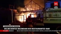 Refuerzan seguridad con 191 elementos en Coatzacoalcos tras ataque e incendio de restaurantes