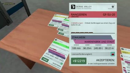 Schnell die gebrachten Waren abladen. | Derail Valley | Ep. 27