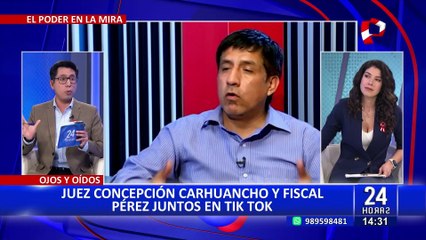 Carhuancho y Domingo Pérez se suman a la tendencia de TikTok en Congreso de Estudiantes de Derecho