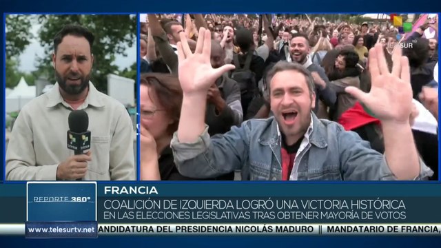 La izquierda obtuvo gran victoria en las elecciones legislativas de Francia