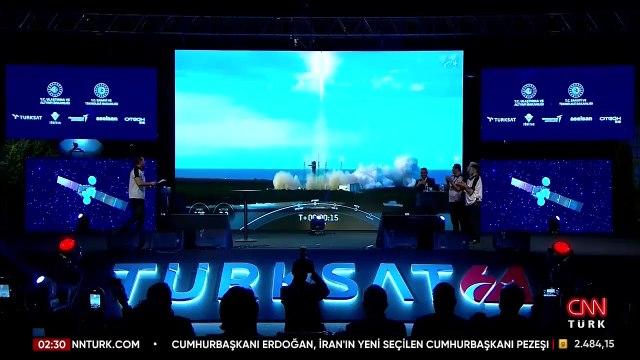 TÜRKSAT 6A uzaya fırlatıldı! İşte o anlar