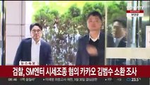 [속보] 검찰, SM엔터 시세조종 혐의 카카오 김범수 소환 조사