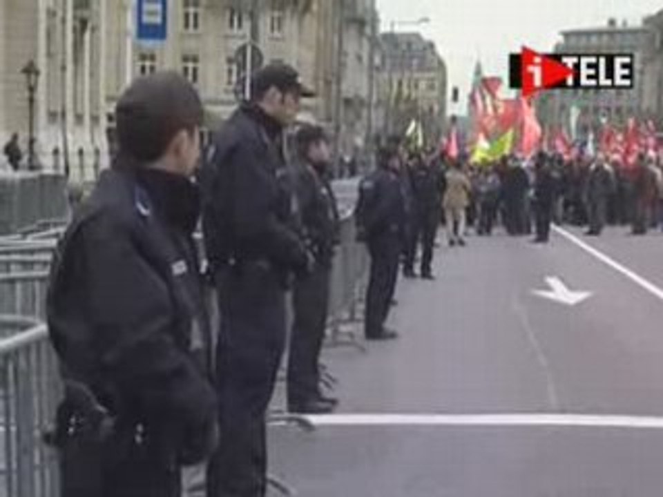 Itele manif 24 01 08 luxembourg