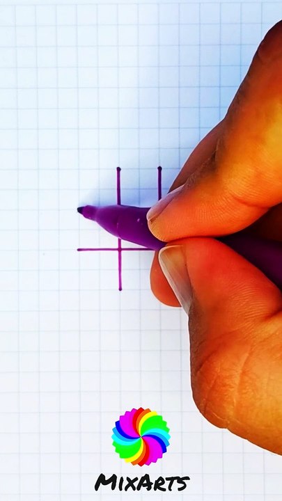 MixArts | How to Draw Aesthetic Figure Tutorial #art #3ddrawing #tutorial #aesthetic #principiante