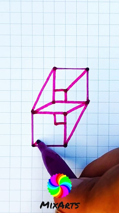 MixArts | How to Draw Aesthetic Figure Tutorial #art #3ddrawing #tutorial #aesthetic #principiante