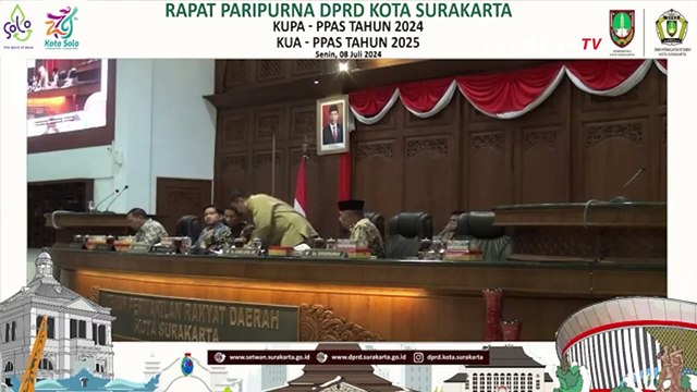 Momen Fraksi PDIP Cecar Gibran Dalam Rapat Paripurna DPRD Solo
