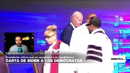Directo a... Washington y los esfuerzos de Biden por seguir en la contienda presidencial