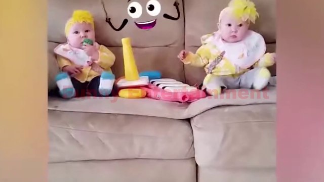 Twin Babies! Funny Twin Babies Moments Funny Babies Fails Video Woa Doodles