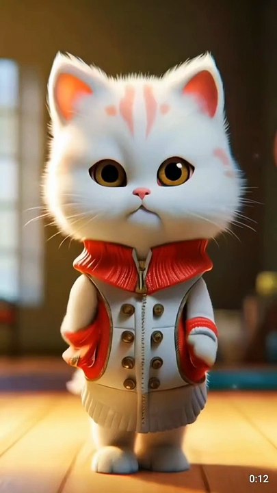 Beautiful cat amazing Dance