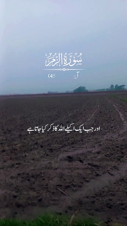 Surah  Al zumar