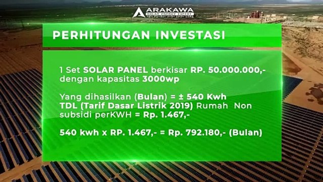PENJELASAN APA ITU SOLAR PANEL DAN KEUNTUNGAN MENGGUNAKAN SOLAR PANEL - ARAKAWA SOLAR ENERGY EXPERT