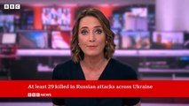 Death toll rises after Russian strikes hit Ukraine  BBC News720p