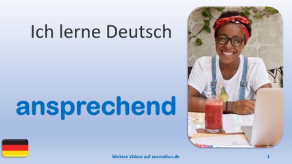 ✅ansprechend✅ Ich lerne Deutsch mit Texten und Bildern