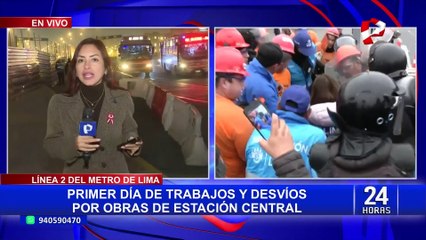 Línea 2 del Metro: continúa incertidumbre por plan de desvío por obras de Estación Central