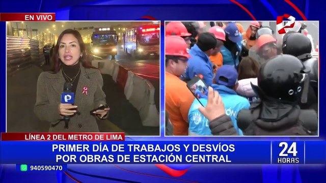 Línea 2 del Metro: continúa incertidumbre por plan de desvío por obras de Estación Central