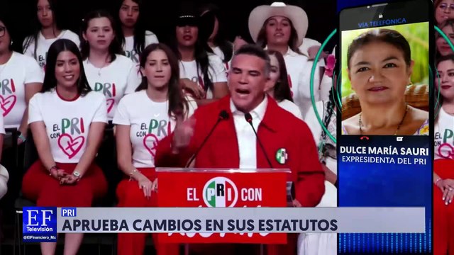No se espera larga vida para el PRI con Alejandro Moreno en la presidencia: Dulce María Sauri
