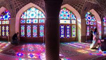 Nasir ul Mulk Mosque & Sheikh Sa'adi Tomb Shiraz Iran 4K_2