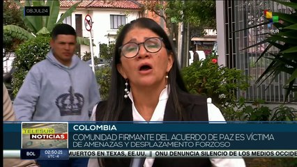 En Colombia comunidad firmante del acuerdo de paz es víctima de amenazas