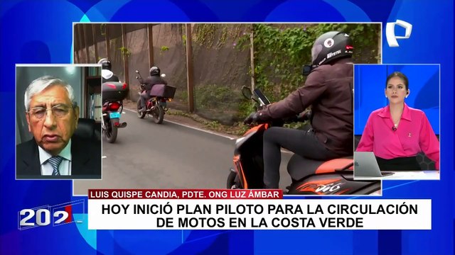 Quispe Candia sobre motociclistas en la Costa Verde: “Es indispensable implementar controles de velocidad”