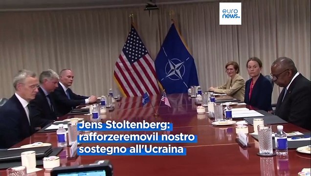 Usa: tutto pronto per il vertice Nato, Stoltenberg rafforzeremo il sostegno a Kiev