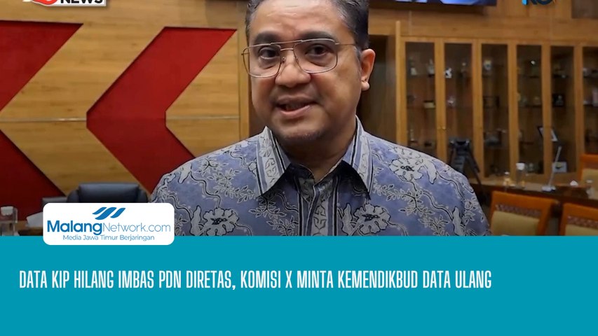 Data KIP Hilang Imbas PDN Diretas, Komisi X Minta Kemendikbud Data Ulang