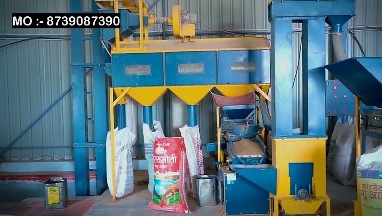 आधुनिक तकनीक वाला आटा चक्की प्लांट | Latest Technology Fully Automatic Industrial Atta Chakki Plant.| Full Demo Flour Mill Plant | Commercial Flour Mill Plant