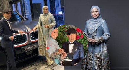 Haliza Maysuri Terima Hadiah Hari Jadi Bernilai Hampir 2 Juta!