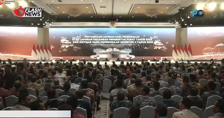 BPK RI Sampaikan Laporan Hasil Pemeriksaan Atas Laporan Keuangan Pemerintah Pusat Tahun 2023